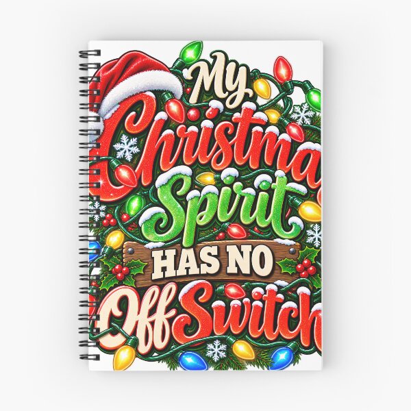 Item preview, My Christmas Spirit Has No Off Switch Christmas Lights Lover designed and sold by 198tees.