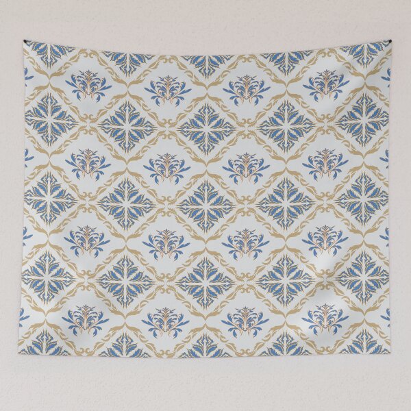 Item preview, Elegant Royal Damask Seamless Pattern with Floral Ornaments for Fabric, Textile Print and Home Decor designed and sold by Jeffrey-Jeffrey.
