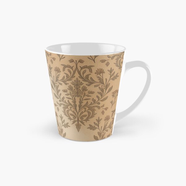 Item preview, Classic Soft Gold Tone on Tone Damask Aged Pattern designed and sold by Mindful Wall Art Studio.
