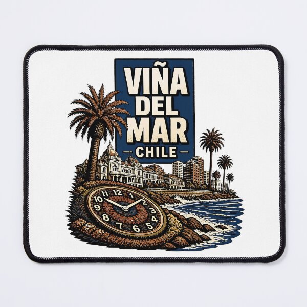 Item preview, Viña Del Mar Chile Vintage Travel Tourism designed and sold by TravelersGems.