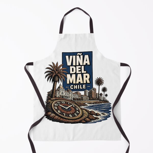 Item preview, Viña Del Mar Chile Vintage Travel Tourism designed and sold by TravelersGems.