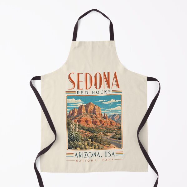 Item preview, Sedona Red Rocks, Arizona, USA [Vintage Illustration] designed and sold by elektronen.