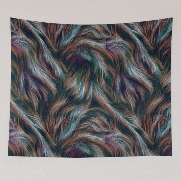 Item preview, Soft Faux Fur Fluffy Texture Pattern designed and sold by MOONE FLOWER.