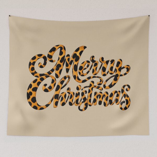 Item preview, Leopard Print Christmas Decoration PNG designed and sold by annenambiro.