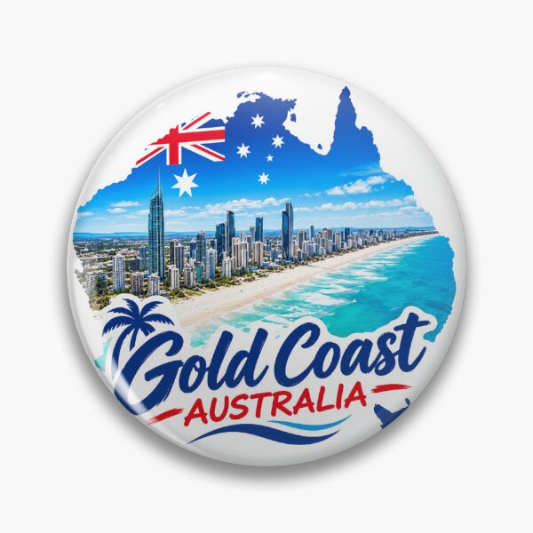 Item preview, Gold Coast Australia - Travel Art designed and sold by vectcd.