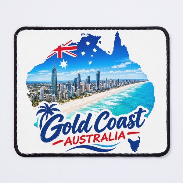 Item preview, Gold Coast Australia - Travel Art designed and sold by vectcd.