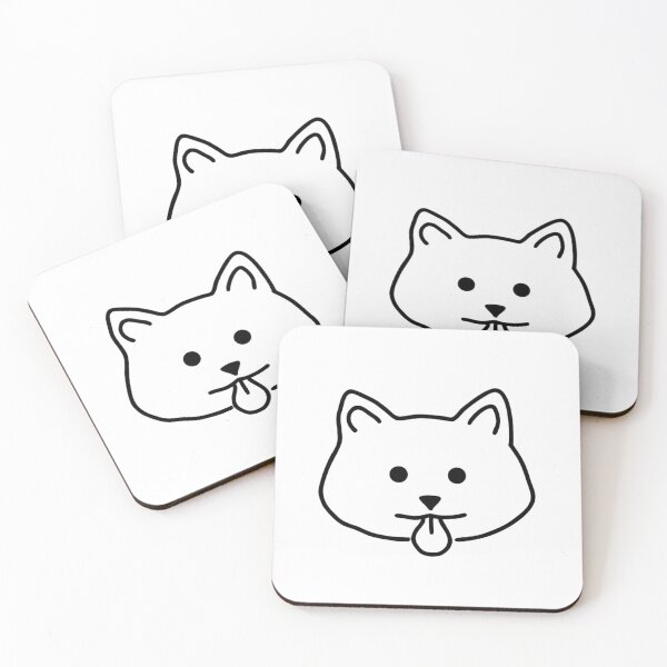 Item preview, Minimal Cat Face Modern Feline Line Art designed and sold by Ikochane.