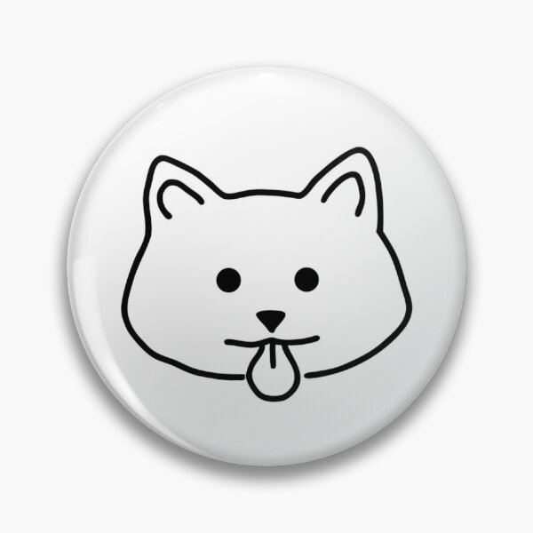 Item preview, Minimal Cat Face Modern Feline Line Art designed and sold by Ikochane.