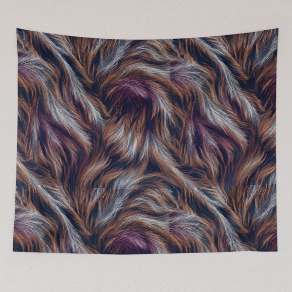 Item preview, Soft Faux Fur Fluffy Texture Pattern designed and sold by MOONE FLOWER.