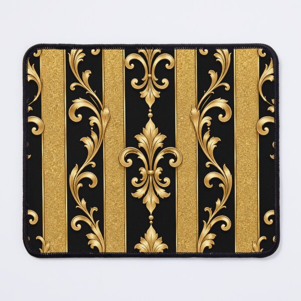 Item preview, Black & Gold Striped Baroque designed and sold by DesignsByPrnces.