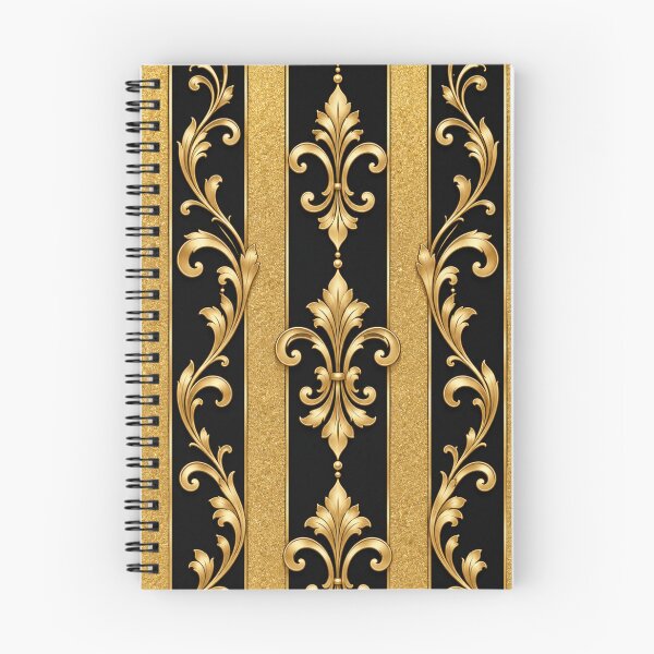 Item preview, Black & Gold Striped Baroque designed and sold by DesignsByPrnces.