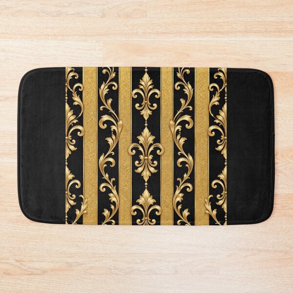 Item preview, Black & Gold Striped Baroque designed and sold by DesignsByPrnces.