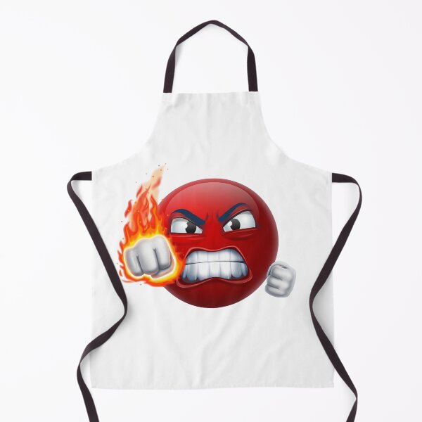 Item preview, Angry Red Emoji Punching Flaming Fist designed and sold by Tom-Riley.