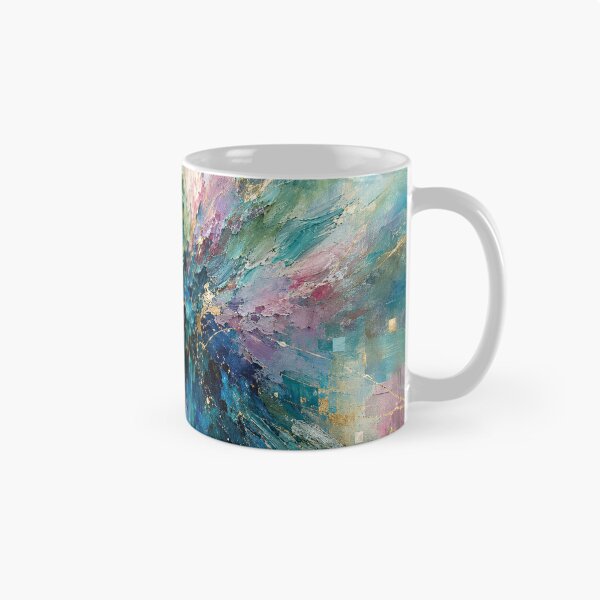 Item preview, Celestial Resonance - Emerald Green Teal Gold Abstract Art designed and sold by Joey Santiago.