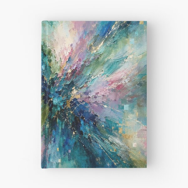 Item preview, Celestial Resonance - Emerald Green Teal Gold Abstract Art designed and sold by Joey Santiago.