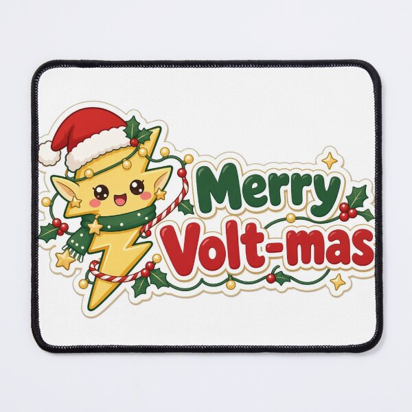 Item preview, Electrician Christmas Merry Volt-mas Gift designed and sold by Soft Merch.