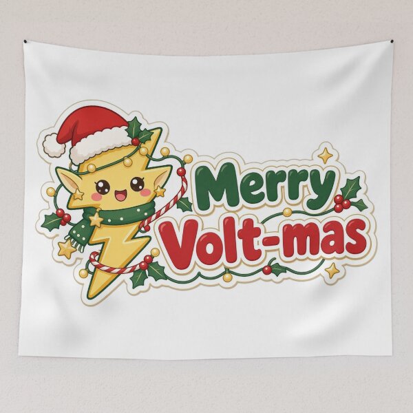 Item preview, Electrician Christmas Merry Volt-mas Gift designed and sold by Soft Merch.