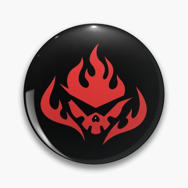 Item preview, Flame Skull Emblem designed and sold by Lainey028.