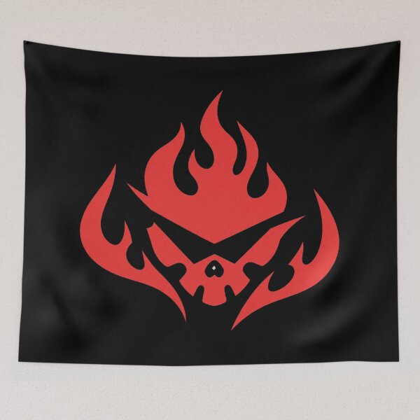 Item preview, Flame Skull Emblem designed and sold by Lainey028.