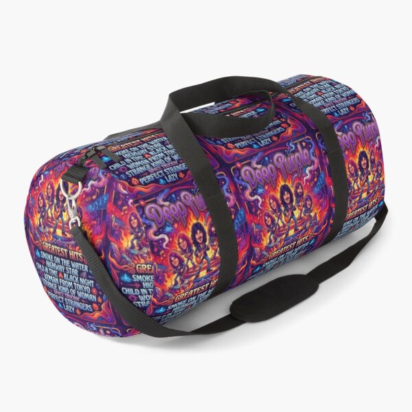 Item preview, Deep Purple Psychedelic Retro Poster designed and sold by Halifaxartguy.