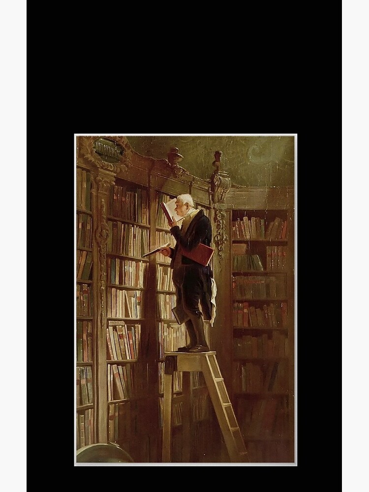 The Bookworm, by Carl Spitzweg by edsimoneit