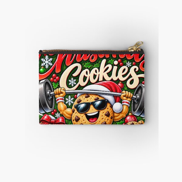Item preview, Powered By Christmas Cookies Funny Gym Cookie Workout designed and sold by 198tees.