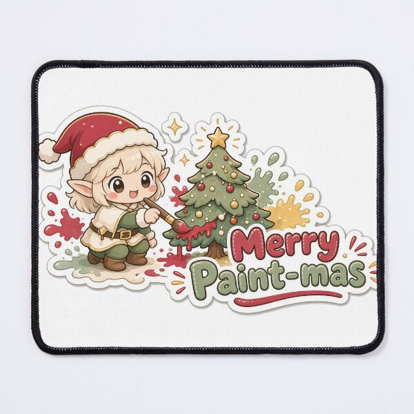 Item preview, Art Teacher Christmas Merry Paint-mas Gift designed and sold by Soft Merch.