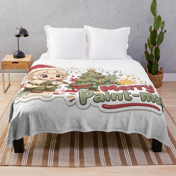 Item preview, Art Teacher Christmas Merry Paint-mas Gift designed and sold by Soft Merch.