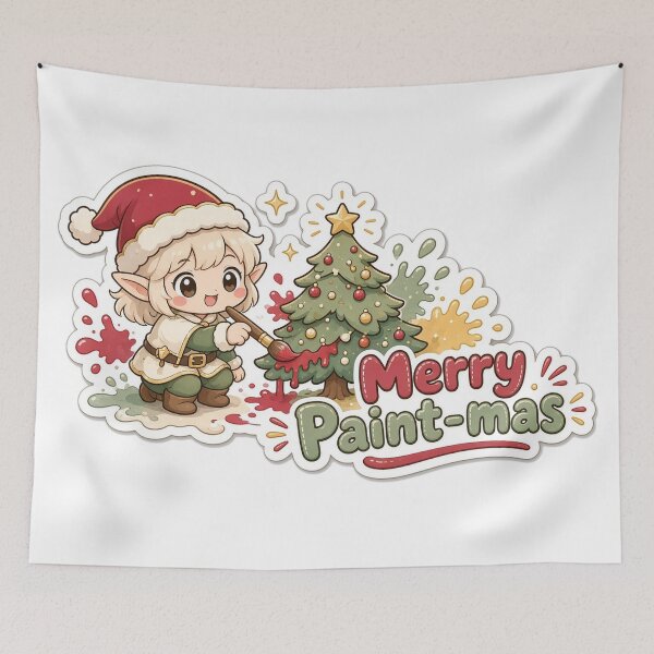 Item preview, Art Teacher Christmas Merry Paint-mas Gift designed and sold by Soft Merch.