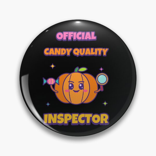 Item preview, Halloween Candy Inspector Cute Pumpkin Funny Gift designed and sold by Fine Art California.