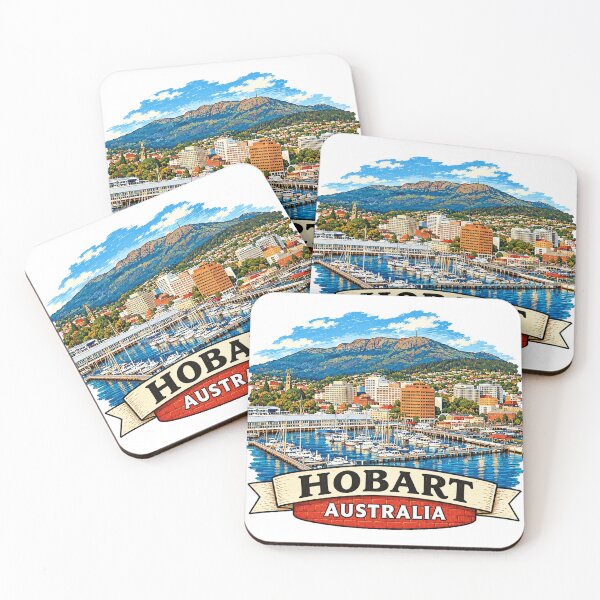 Item preview, Hobart Australia - Travel Art designed and sold by vectcd.