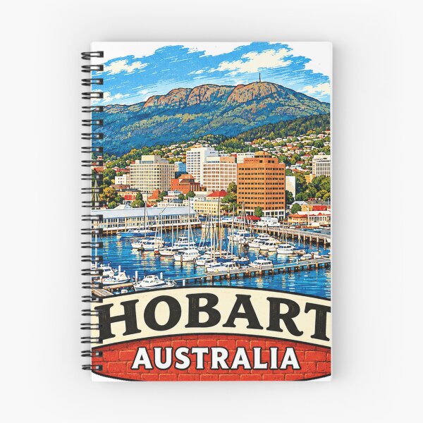 Item preview, Hobart Australia - Travel Art designed and sold by vectcd.