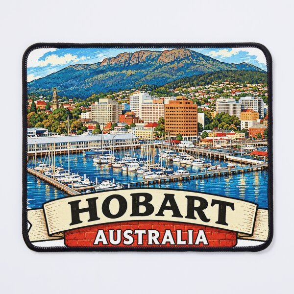 Item preview, Hobart Australia - Travel Art designed and sold by vectcd.