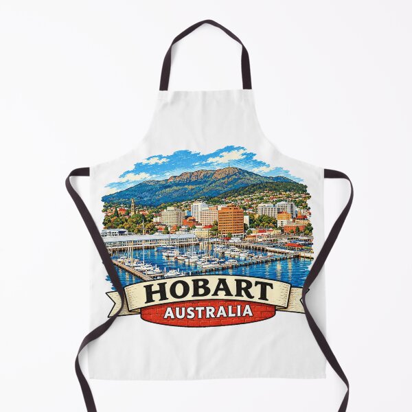 Item preview, Hobart Australia - Travel Art designed and sold by vectcd.