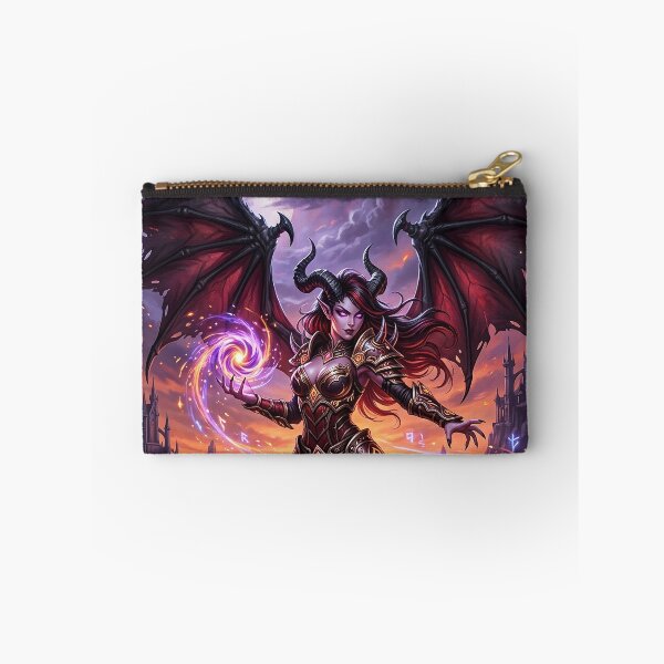 Item preview, Gothic Succubus Conjuring Magic Under the Moon - Fantasy Art designed and sold by Lucid Dream Pixel.