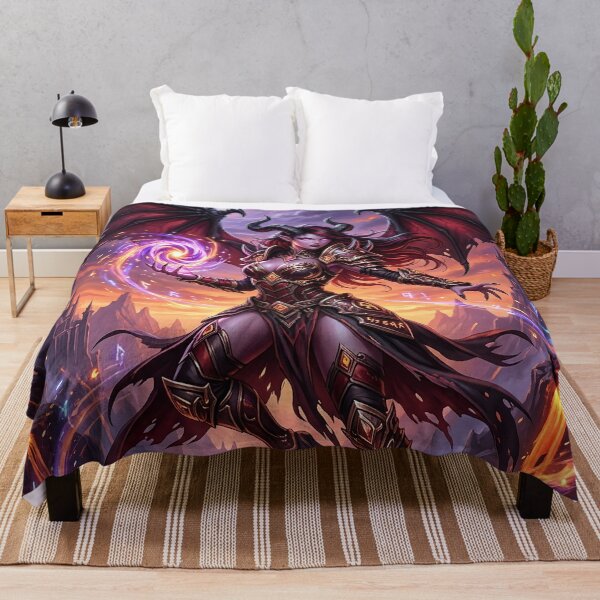 Item preview, Gothic Succubus Conjuring Magic Under the Moon - Fantasy Art designed and sold by Lucid Dream Pixel.