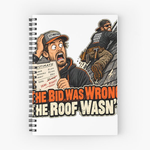 Item preview, The Bid Was Wrong The Roof Wasn't designed and sold by Roofers Coffee.