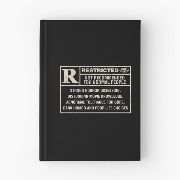Item preview, Restricted Horror Label  designed and sold by sachpica.