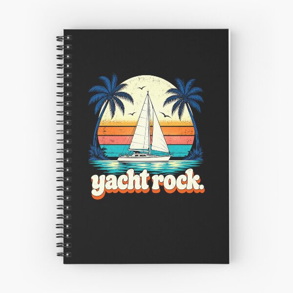 Item preview, Funny Yacht Rock Sailboat Tropical Sunset Art designed and sold by elderberry.