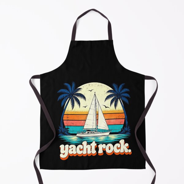Item preview, Funny Yacht Rock Sailboat Tropical Sunset Art designed and sold by elderberry.