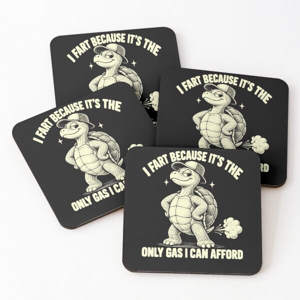Item preview, I Fart Because It's The Only Gas I Can Afford Tortoise Gas Price Humor designed and sold by elderberry.