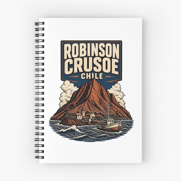 Item preview, Robinson Crusoe Chile Vintage Travel Tourism designed and sold by TravelersGems.
