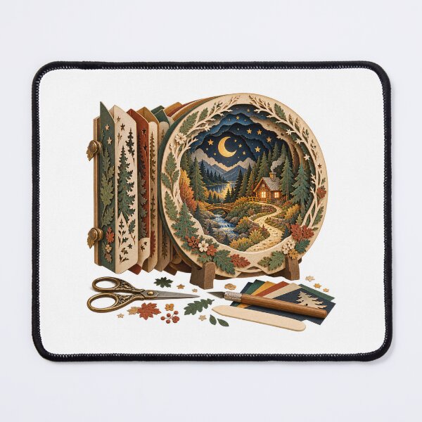Item preview, Decorative Tunnel Book Paper Theatre Artist Gift designed and sold by UrbanCanvvas.