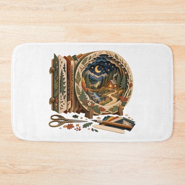 Item preview, Decorative Tunnel Book Paper Theatre Artist Gift designed and sold by UrbanCanvvas.