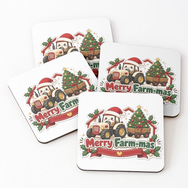 Item preview, Farmer Christmas Merry Farm-mas Gift designed and sold by Soft Merch.