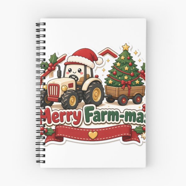 Item preview, Farmer Christmas Merry Farm-mas Gift designed and sold by Soft Merch.