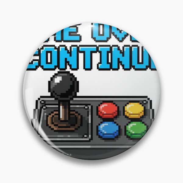Item preview, Game Over Continue Retro Gaming T-Shirt designed and sold by TheShopier.