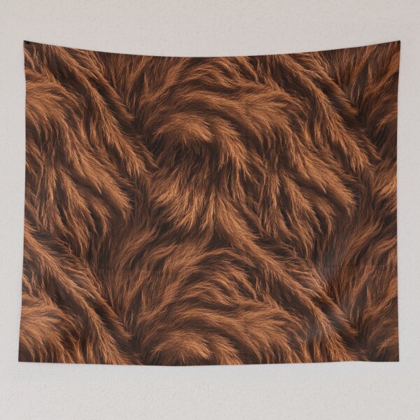 Item preview, Soft Faux Fur Fluffy Texture Pattern designed and sold by MOONE FLOWER.