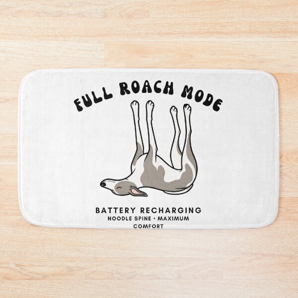 Item preview, Whippet Roaching Full Roach Mode Funny Greyhound Sleeping Retro Art designed and sold by wildsilencee.