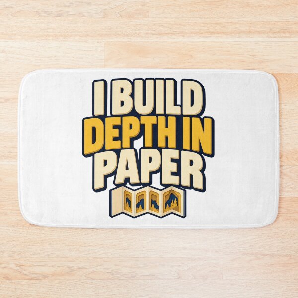 Item preview, I Build Depth in Paper Tunnel Book Artist designed and sold by UrbanCanvvas.